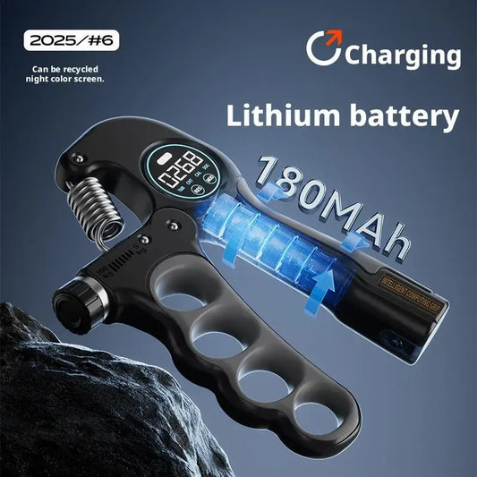 Adjustable Liquid Crystal Electronic Counting Hand Strength Training Finger Grip Premium Hand Exercise Product