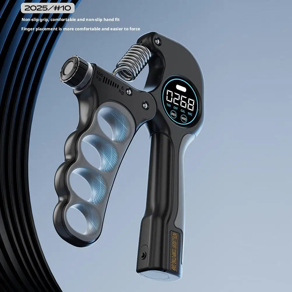 Adjustable Liquid Crystal Electronic Counting Hand Strength Training Finger Grip Premium Hand Exercise Product