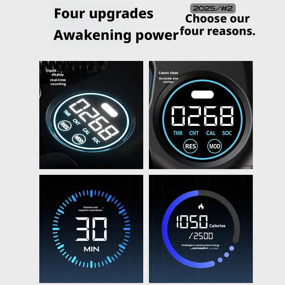 Adjustable Liquid Crystal Electronic Counting Hand Strength Training Finger Grip Premium Hand Exercise Product